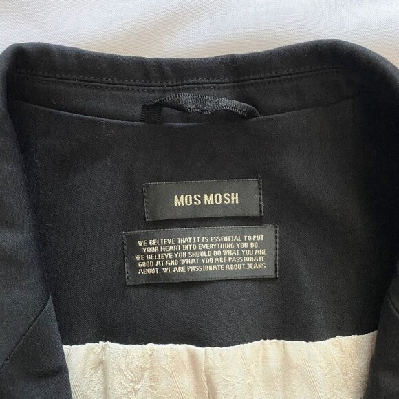 MOS MOSH BLAKE NIGHT BLAZER IN BLACK - 46 (16) - Picture 6 of 10